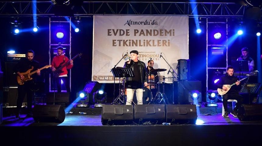 Altınordu&rsquo;da pandemi konserleri devam ediyor