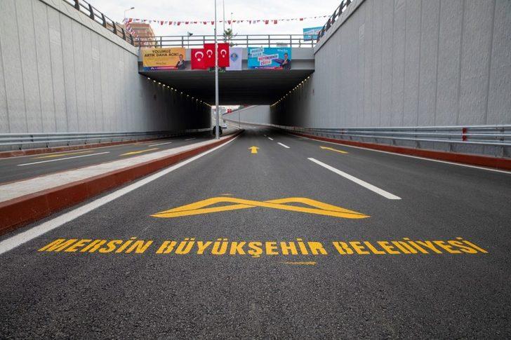 Katlı kavşak 87 günde tamamlanarak trafiğe açıldı G3