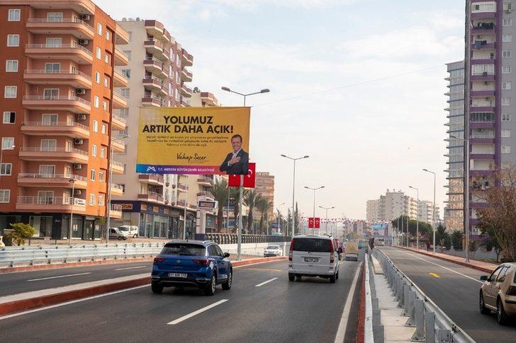 Katlı kavşak 87 günde tamamlanarak trafiğe açıldı G5