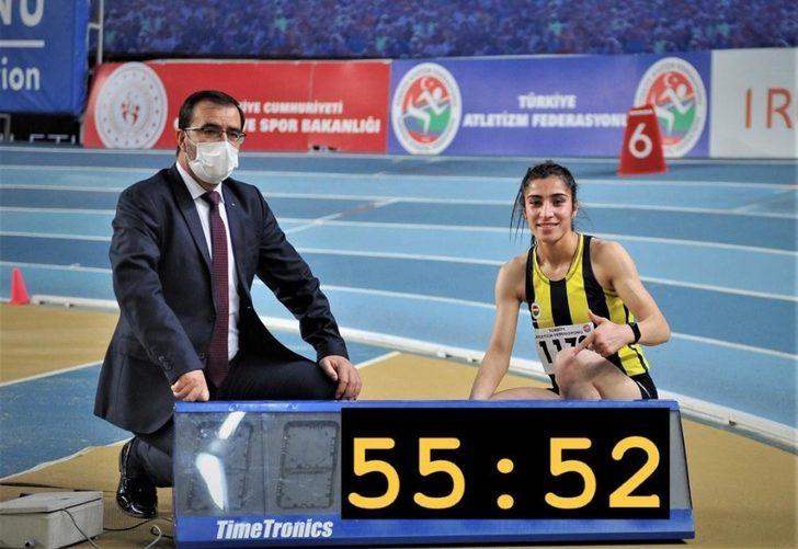 Vanlı atletten Türkiye rekoru G2