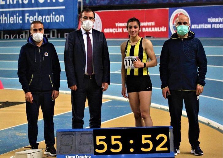 Vanlı atletten Türkiye rekoru G3