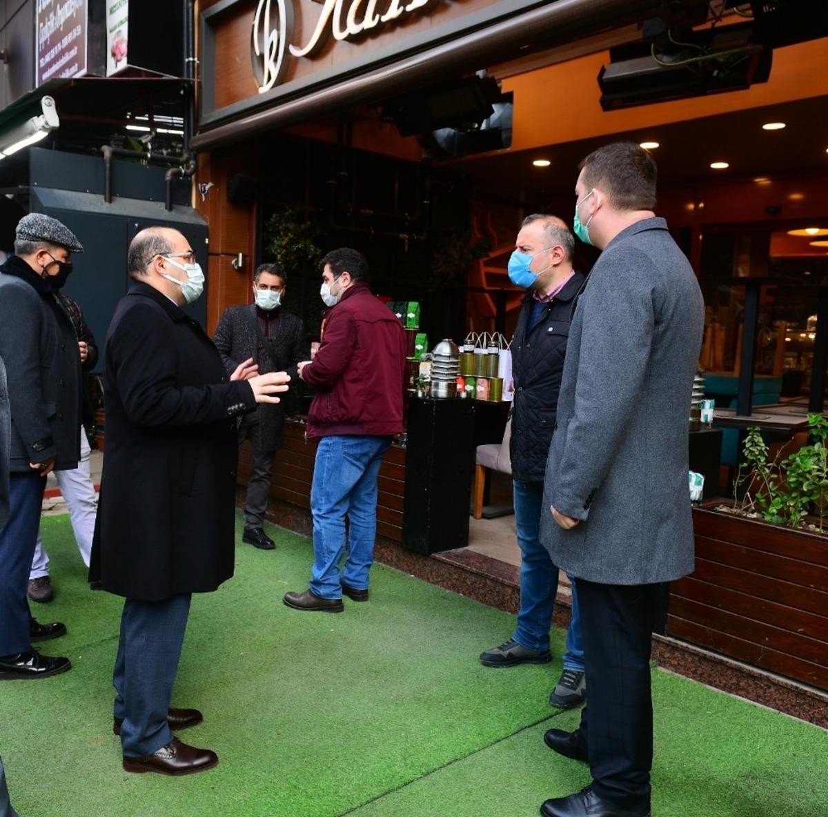 Vali Ustaoğlu Korona vir&uuml;s denetiminde