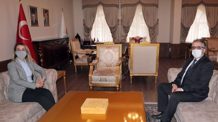 Vali Becel&rsquo;den Belediye Başkanı Savran&rsquo;a hayırlı olsun ziyareti