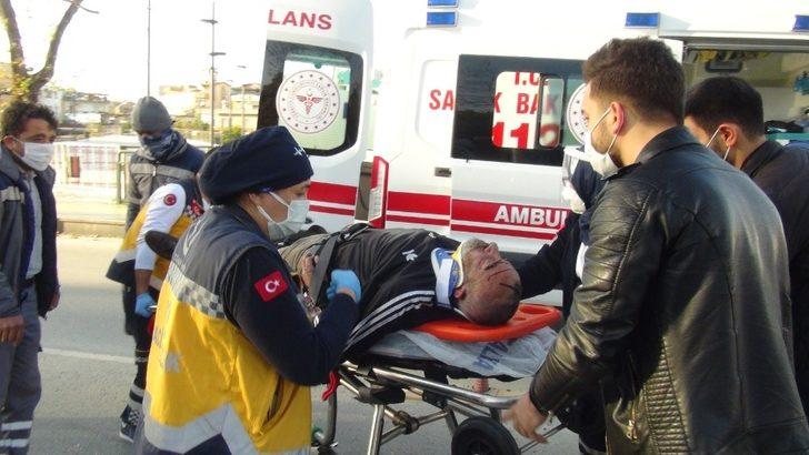 Alkollü ve kasksız motosiklet sürücüsü ölümden döndü G4