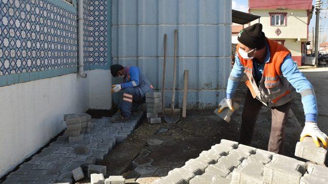 Kırsal mahallelerde üstyapı çalışmaları