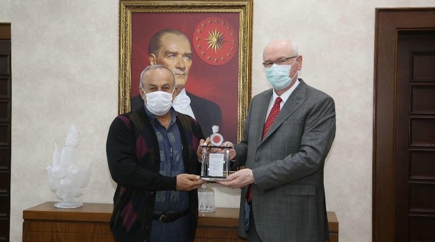 Doğançayırlılardan Başkan Kurt’a teşekkür ziyareti