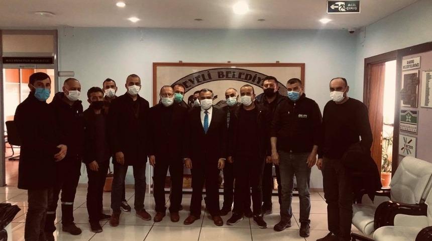 Sanayi Sitesi Kooperatifinden Başkan Cabbar&rsquo;a ziyaret