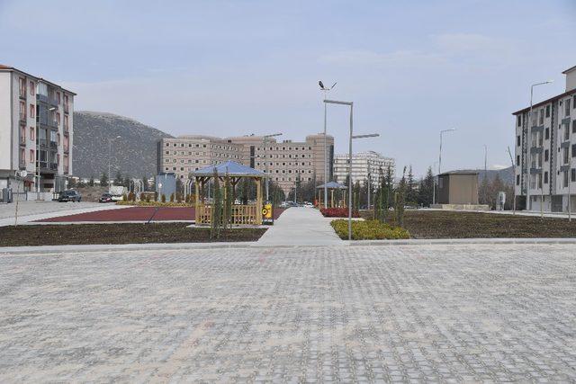 Isparta’da 7 bin metrekarelik yeni park alanı