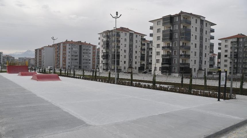 Isparta&rsquo;da 7 bin metrekarelik yeni park alanı