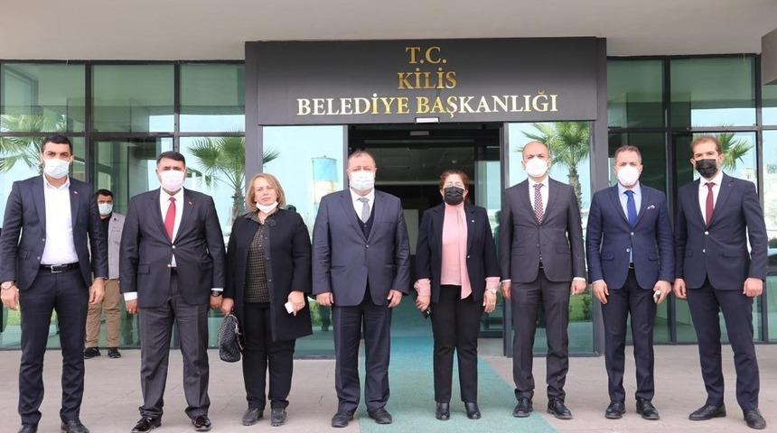 AK Parti MKYK &Uuml;yesi Polat&rsquo;ın Kilis temasları