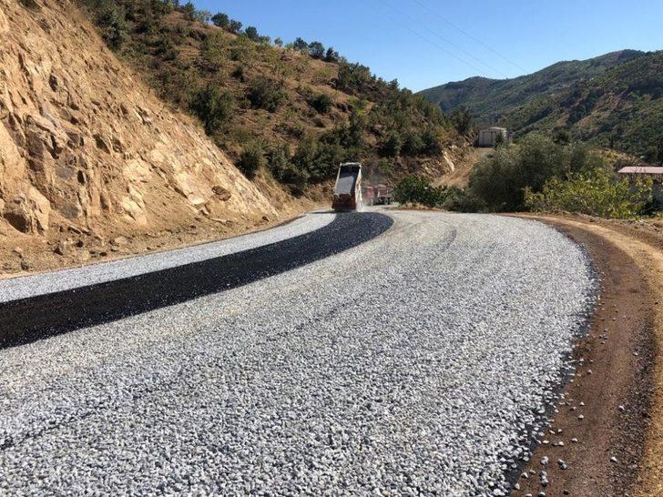 Karahallı yayla yolu asfalta kavuştu G4