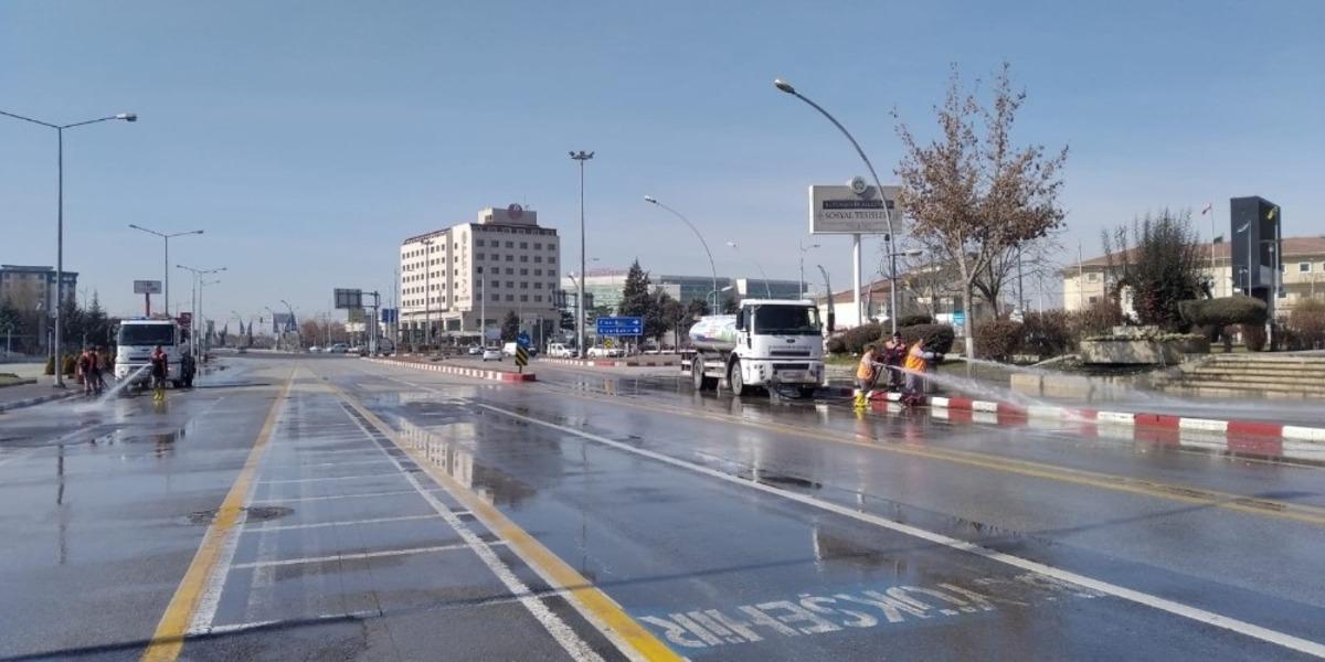 Malatya B&uuml;y&uuml;kşehir&rsquo;den hijyen &ccedil;alışması