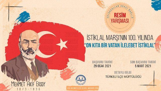 Türkeli’de “İstiklal Marşı Yılı” yarışmaları