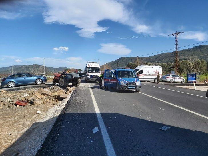 Tire-Belevi yolunda feci kaza: 2 yaralı G1