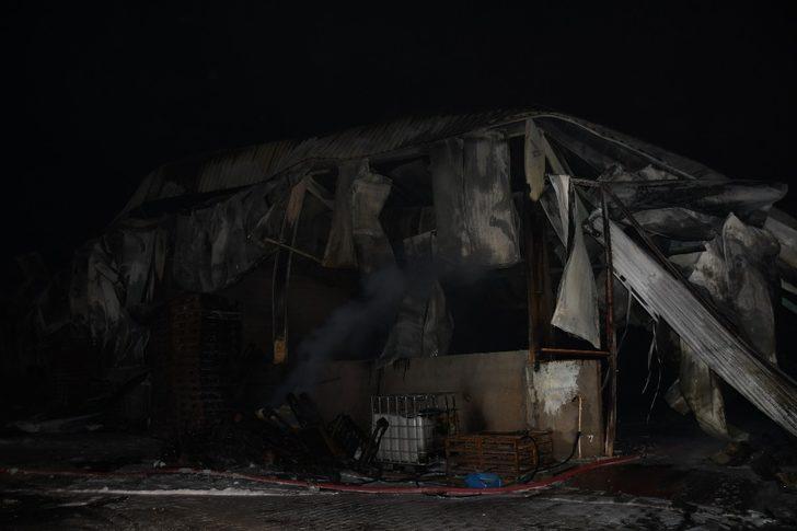 Mersin’de narenciye fabrikasında çıkan yangın kontrol altına alındı G1