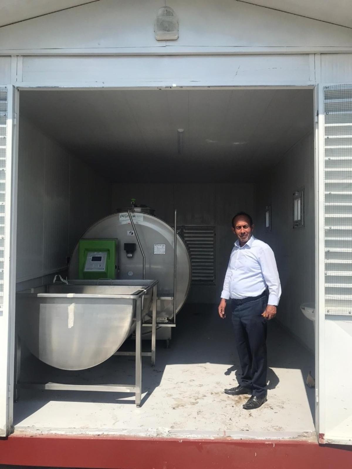 Bulanık&rsquo;ta s&uuml;t alımı başladı