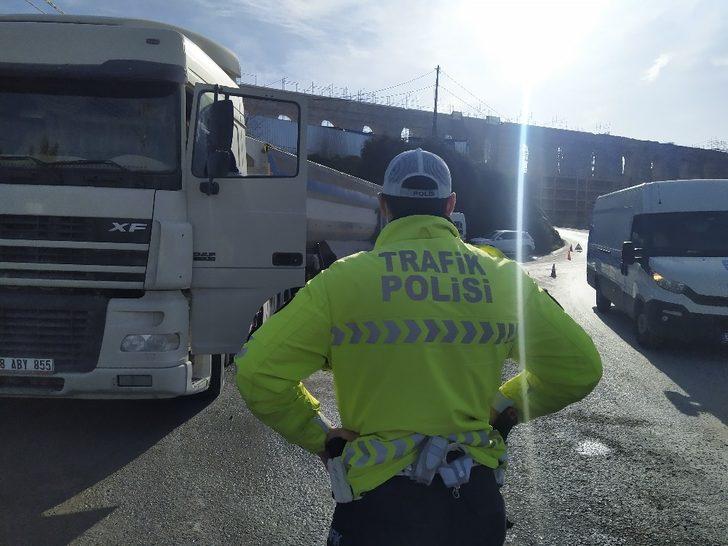 İstanbul’da hafriyat kamyonu denetimi G2