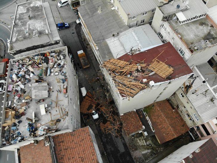 Çatılar uçtu, eşyalar ortalıkta kaldı G1