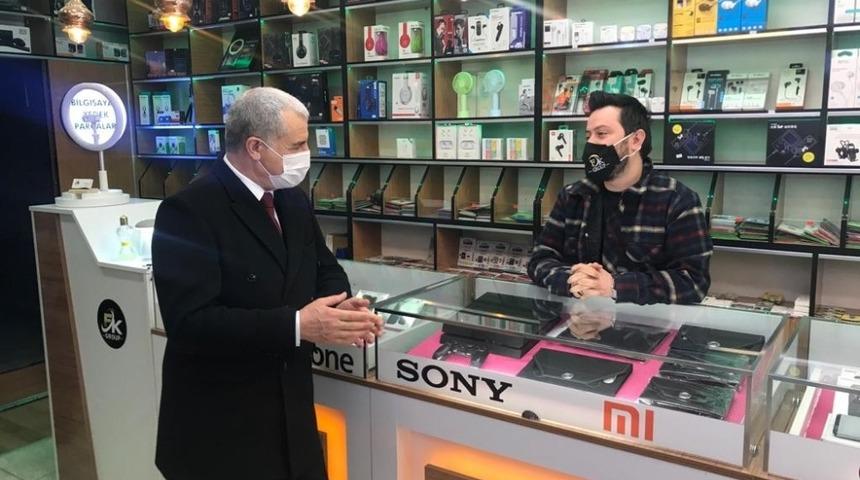 CHP Erzincan İl Teşkilatı esnafın sıkıntılarına ortak oldu