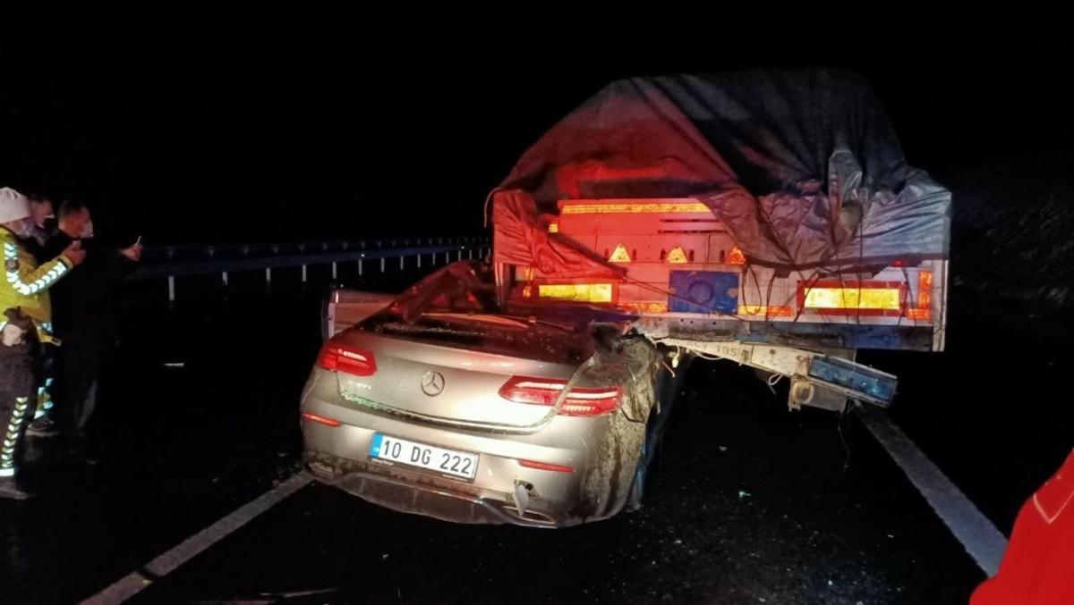 Eski başkan G&uuml;neş&rsquo;in oğlu kazada hayatını kaybetti