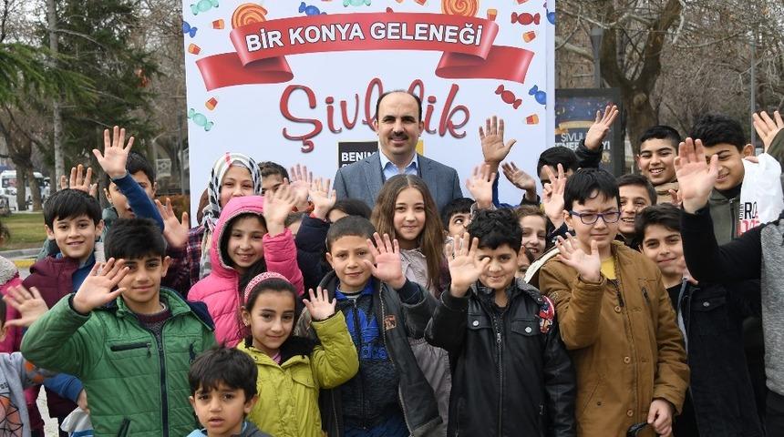 Konyalı &ccedil;ocukların Şivlilik hediyesi B&uuml;y&uuml;kşehir&rsquo;den
