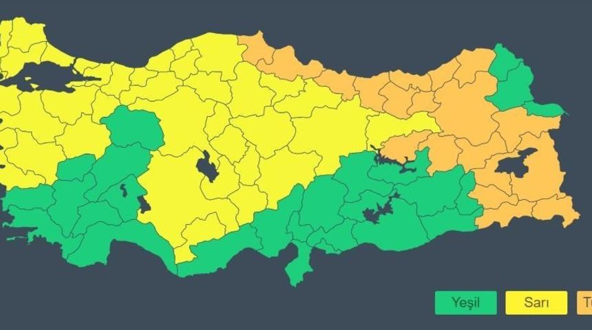 Meteorolojiden bir uyarı daha