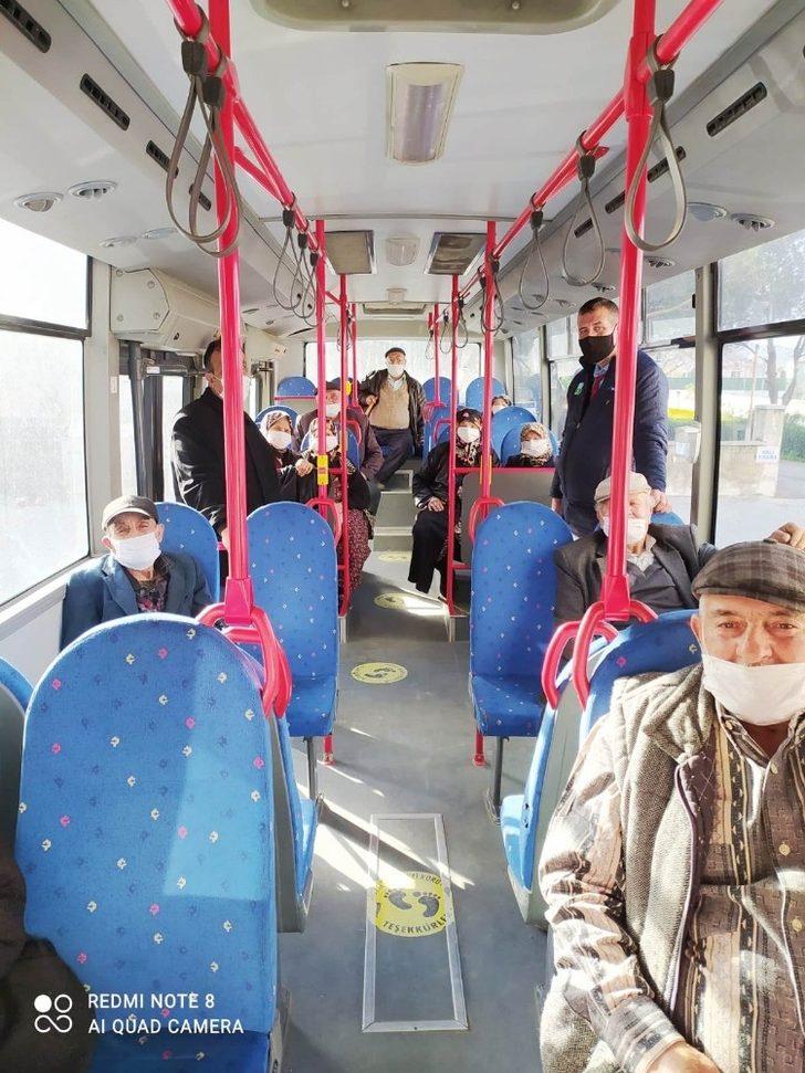 Burhaniye’de 75 yaş üzeri vatandaşlar aşılandı G2