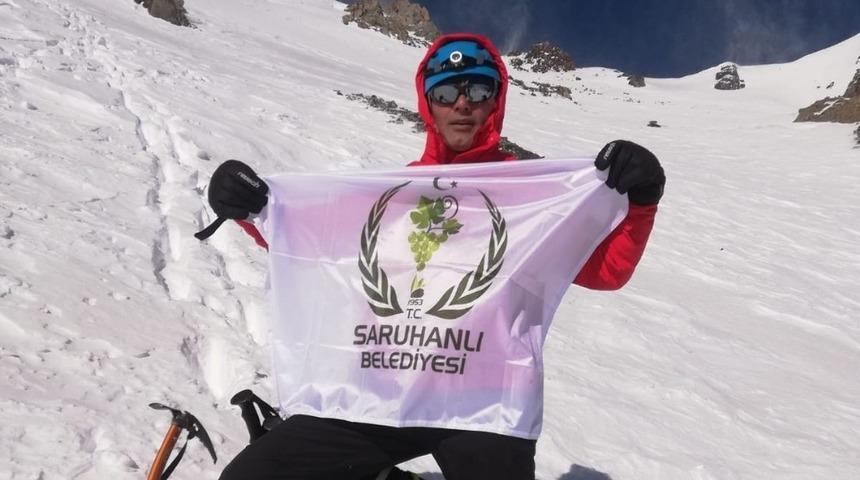 Saruhanlı Belediyesi Erciyes&rsquo;in zirvesinde