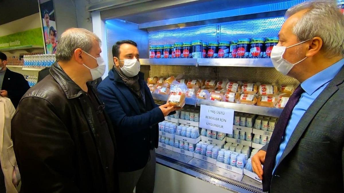 Beyoğlu&rsquo;nda mahalle muhtarları Sosyal Market&rsquo;e hayran kaldı