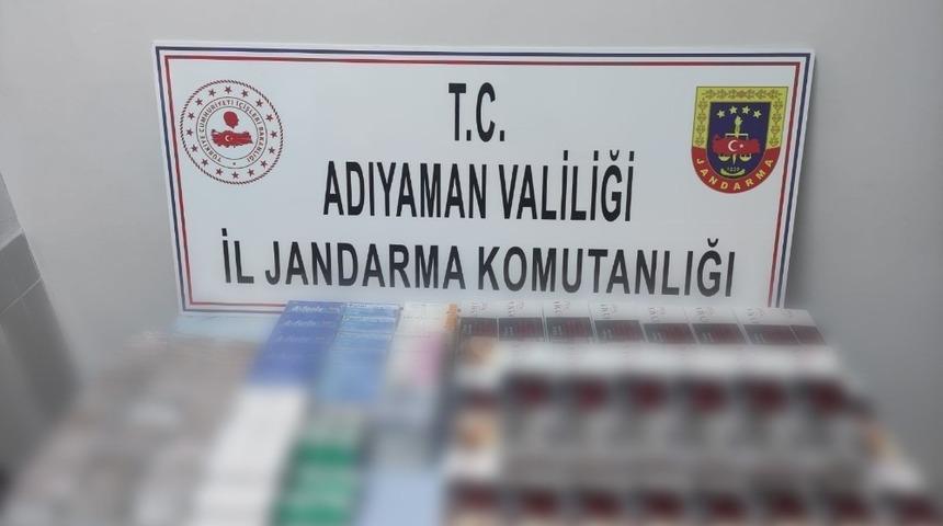 Jandarma makaron ve ila&ccedil; ele ge&ccedil;irdi