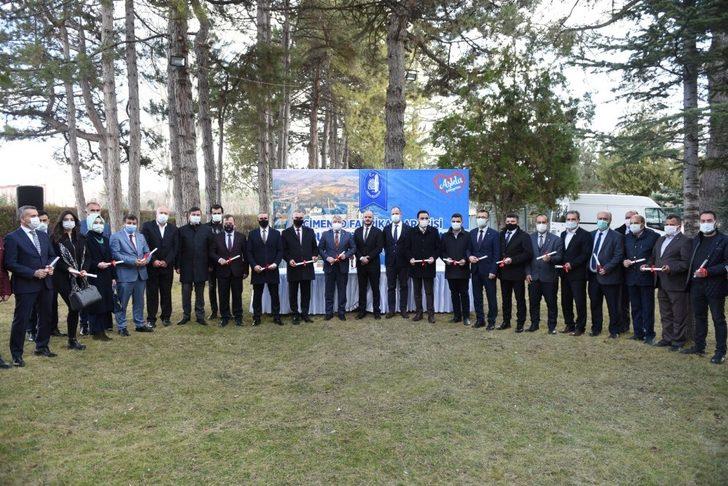 Çimento Fabrikasının devir teslimi yapıldı G3