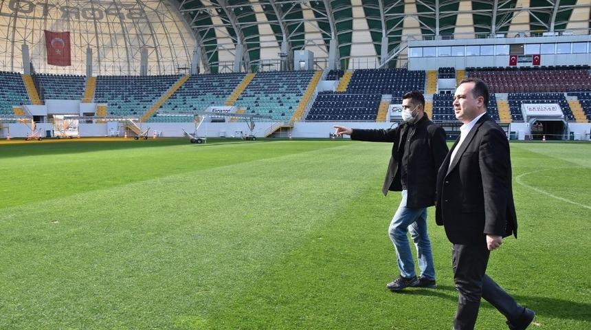 Akhisar’ın zemini federasyondan tam not aldı