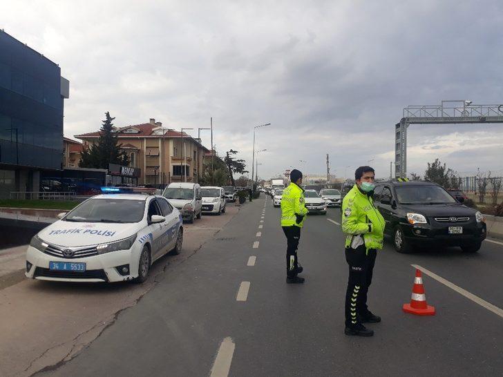 Florya’da dev vinçin devrilmesi kamerada G4