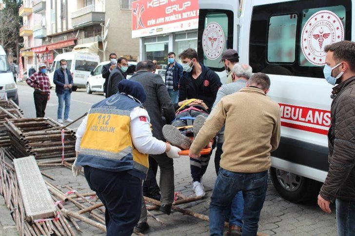 İskeleden düşen işçi yaralandı G2