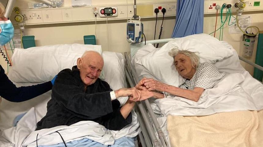 İngiltere’de 70 yıllık evli çift, aynı hastanede koronavirüsten yaşamını yitirdi