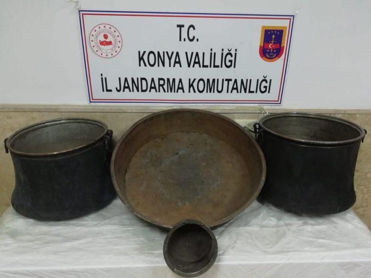 Konya’da kablo ve bakır kazan hırsızları tutuklandı G1