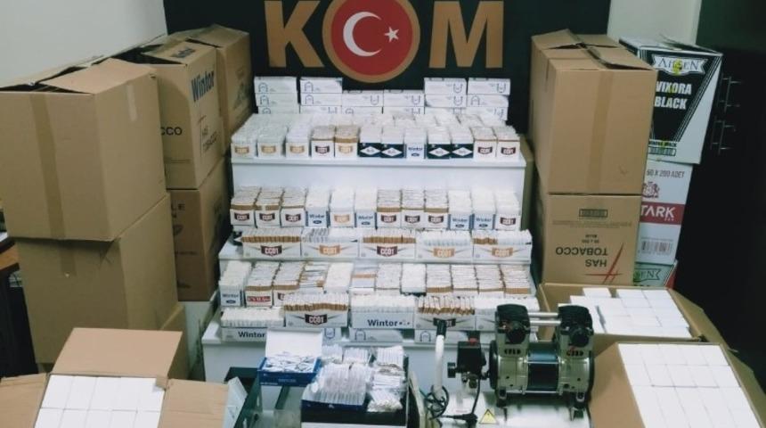 Silifke’de kaçakçılık operasyonu