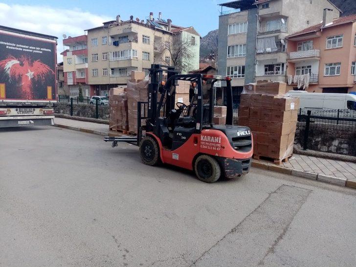 İhtiyaç sahipleri için 1 tır yardım malzemesi gönderildi G3