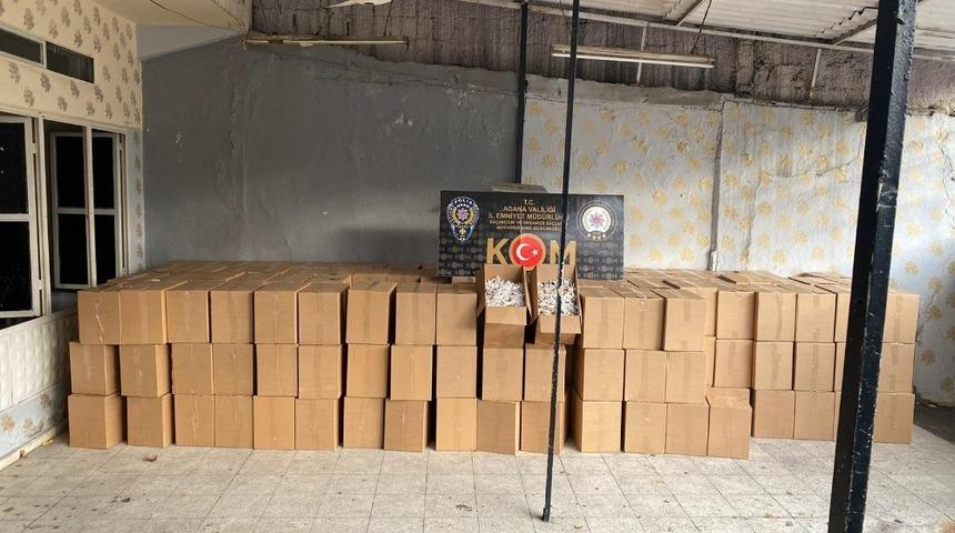 Makaron deposuna baskın