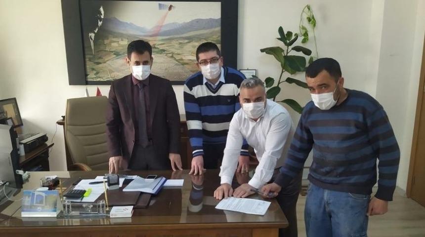 Mardin’de video konferans yöntemi ile dükkan satışı gerçekleştirildi