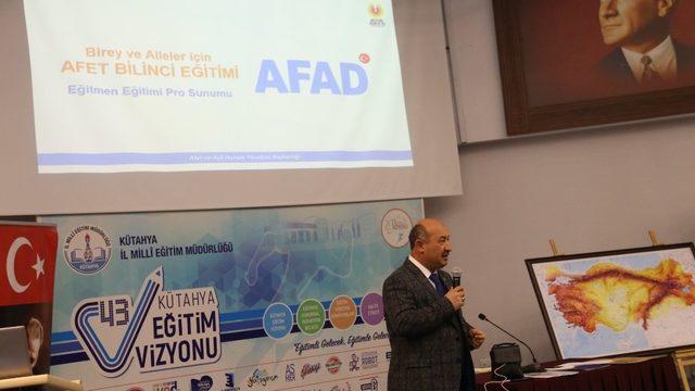 Öğretmenlere Afet Farkındalık Eğitici Eğitimleri