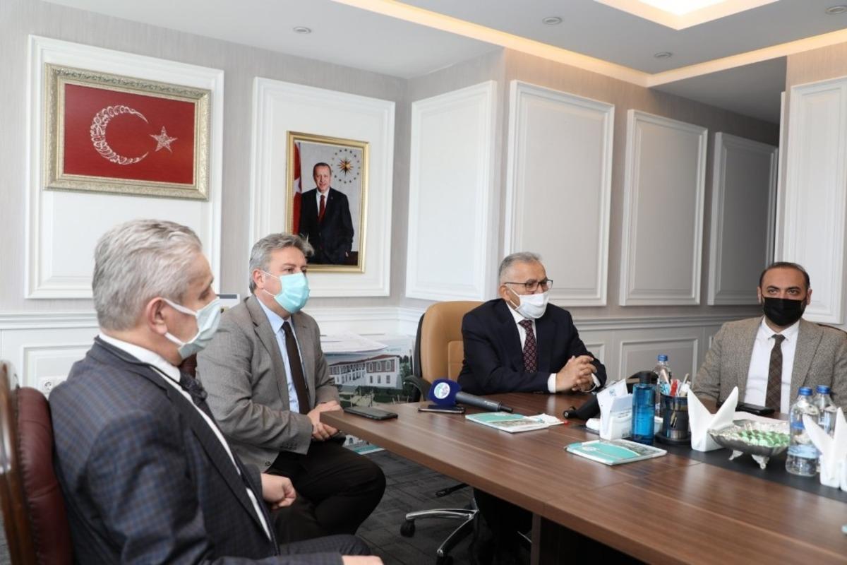 Melikgazi-B&uuml;y&uuml;kşehir işbirliği toplantısı