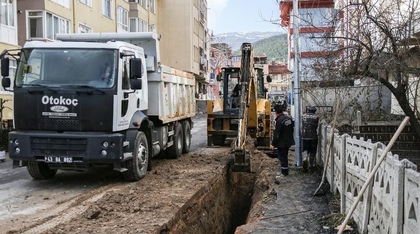 K&uuml;tahya&rsquo;da alt yapı &ccedil;alışmaları