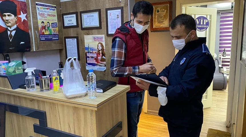 Bilecik&rsquo;te kuaf&ouml;rlere HES kodu ve hijyen denetimi