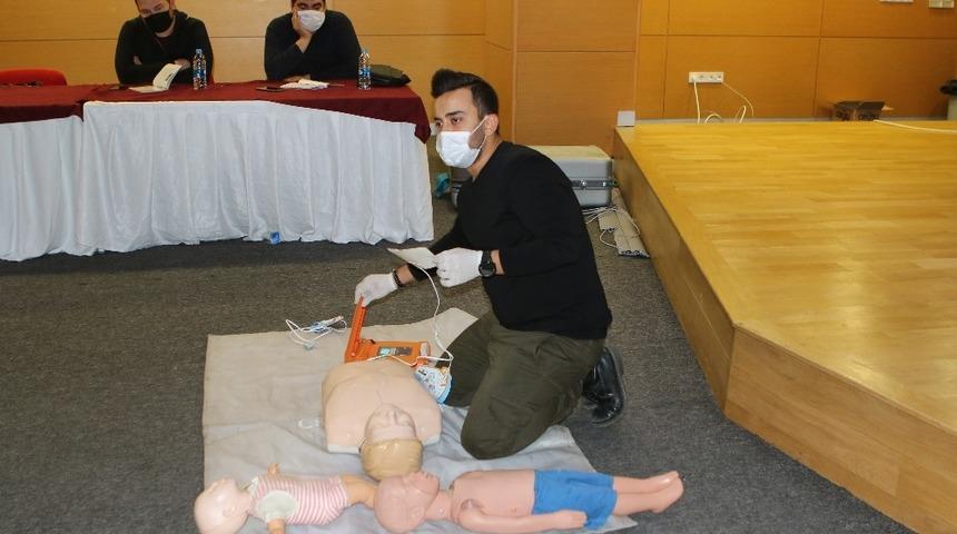 B&uuml;y&uuml;kşehir personeline ilk yardım eğitimi