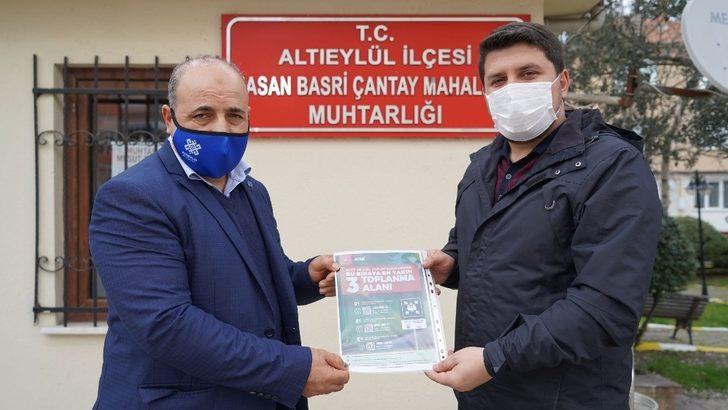 Altıeylül Belediyesi afetlere hazır G3