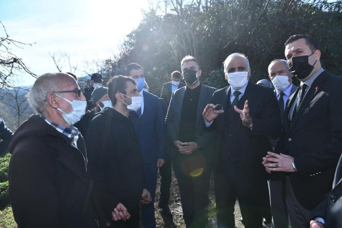 Başkan Zorluoğlu&rsquo;ndan S&uuml;rmene&rsquo;ye "Ge&ccedil;miş olsun" ziyareti