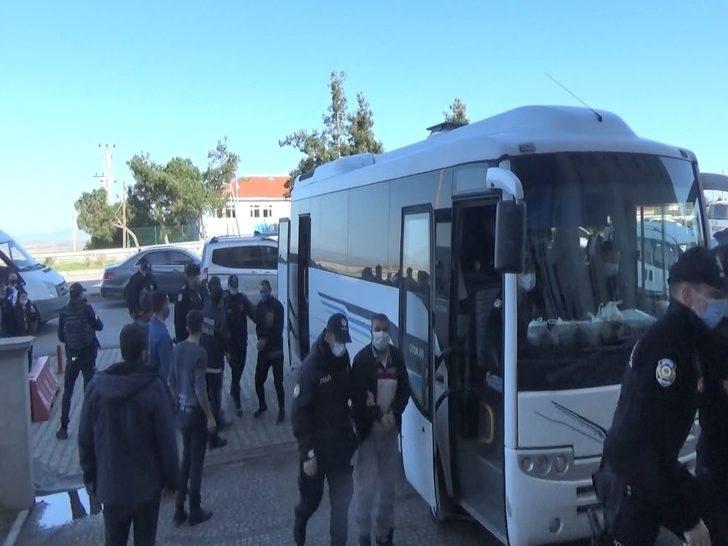 Biga’da 15 uyuşturucu şüphelisi adliyeye sevk edildi G2