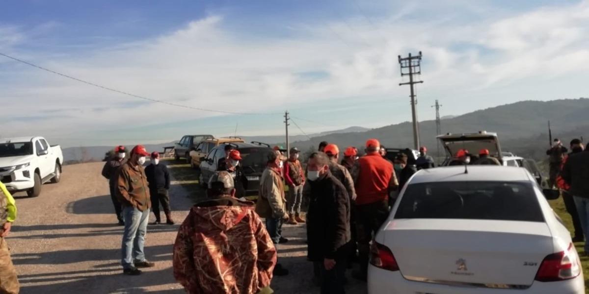 Milas&rsquo;ta s&uuml;rek avı d&uuml;zenlendi