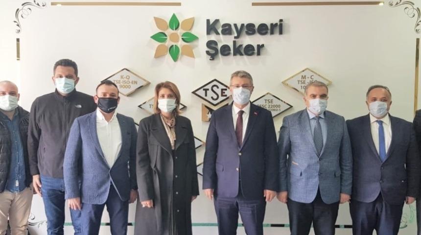 NETAFİM&rsquo;den Başkan Akay&rsquo;a ziyaret